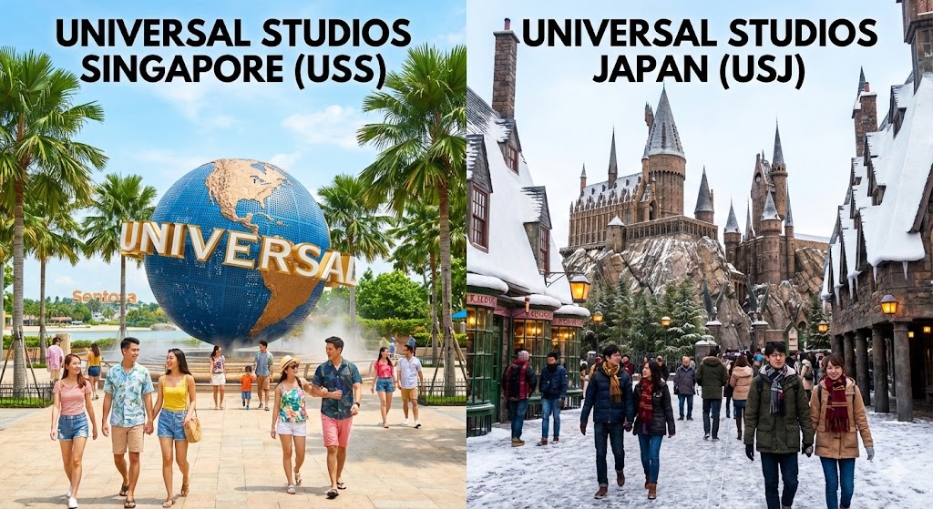 Universal Studios Singapore (USS) vs Japan (USJ): Mana Lebih Seru?